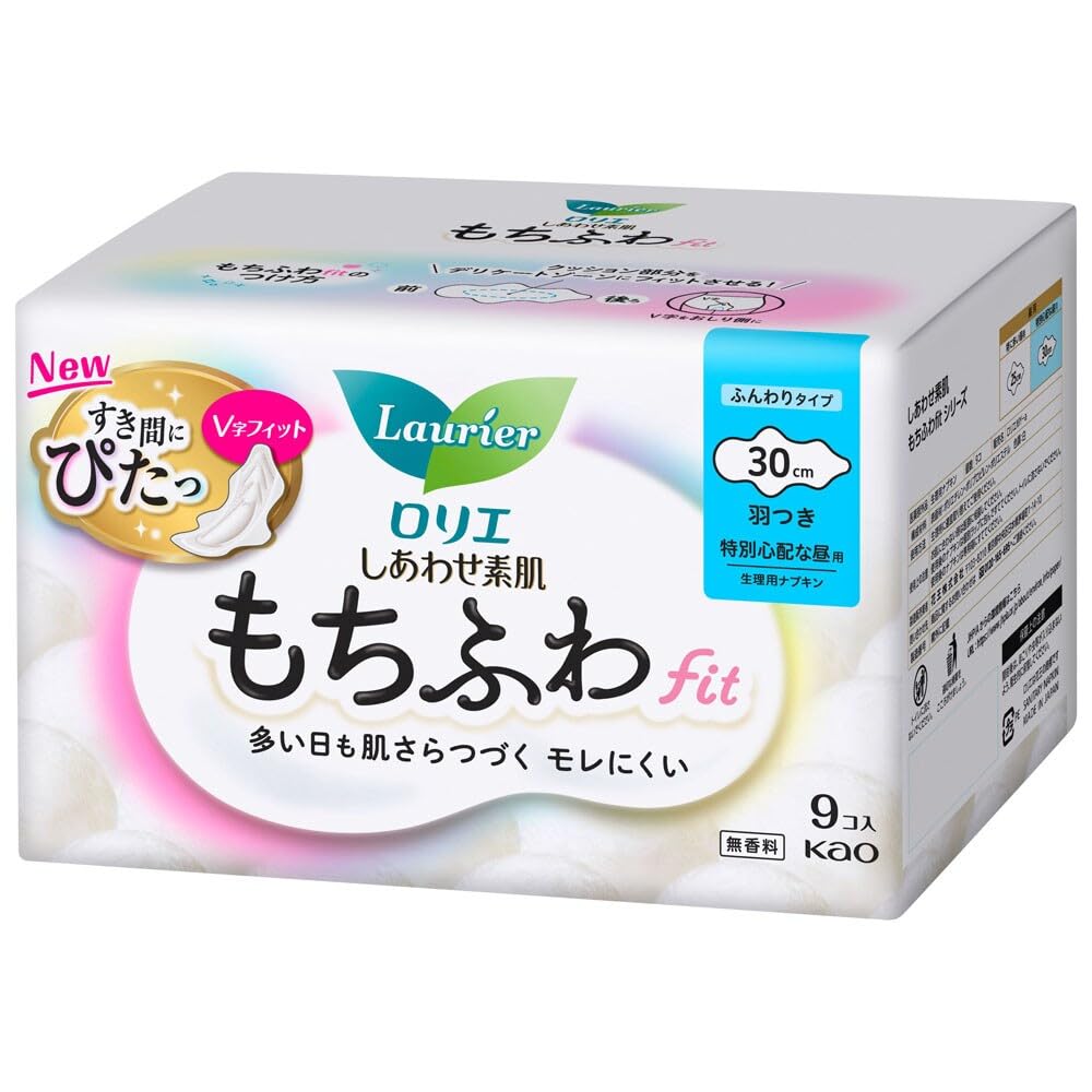Amazon | ロリエ しあわせ素肌 もちふわfit 特別心配な昼用30cm